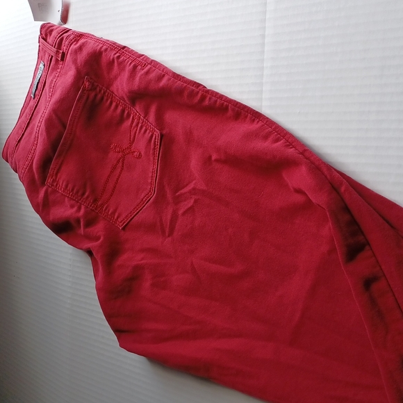 ☆☆☆Denizen Levi's Red High-Rise Ankle Skinny size 18 or 34w - Picture 9 of 9